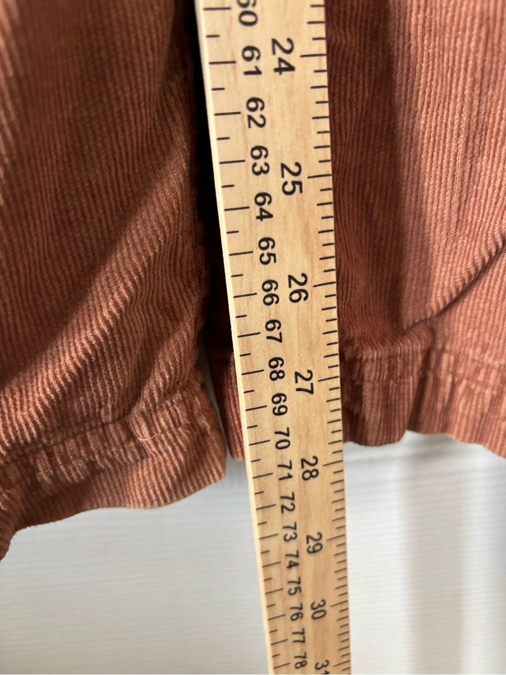Roxy Corduroy Overalls in Warm Terracotta - Picture 7 of 7